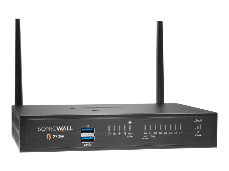 SonicWall TZ270W – Sicherheitsgerät mit WLAN und TotalSecure