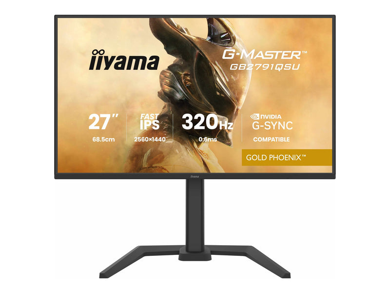 Iiyama 27" Gaming-Monitor – 2K-Auflösung, 320 Hz Bildwiederholrate