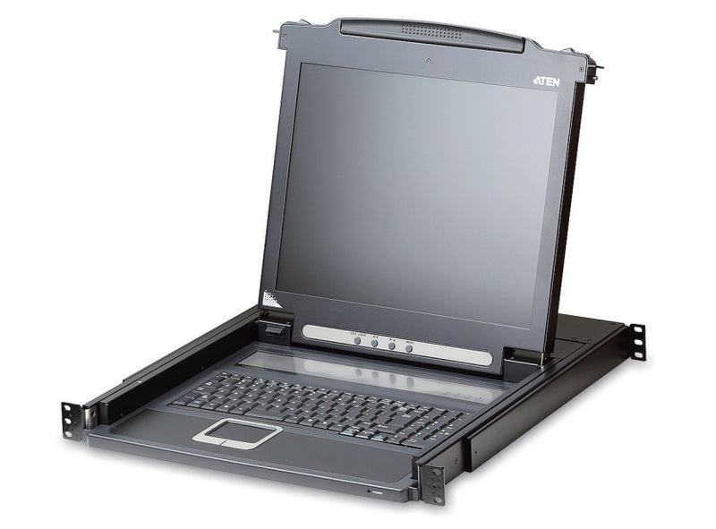 ATEN Slideaway Konsole – 17" LCD, Rack-Einbau