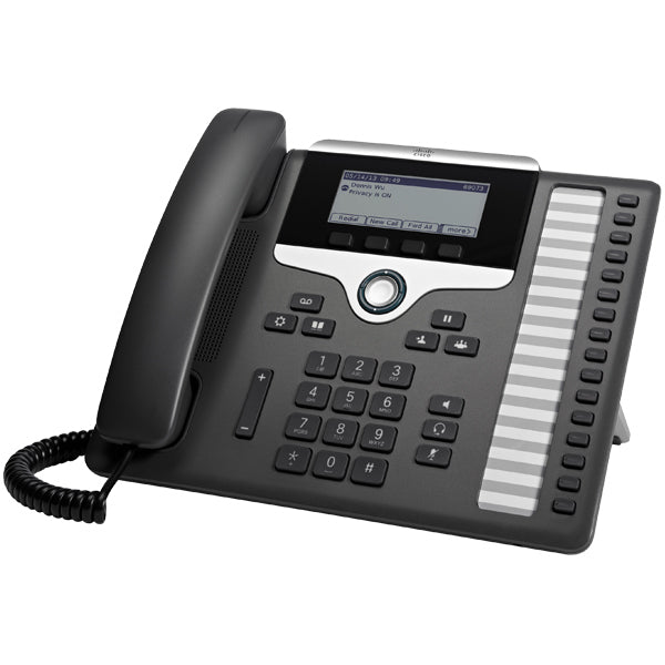 Cisco VoIP-Telefon – HD-Sprachqualität, 16 Funktionstasten