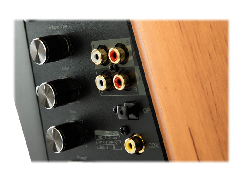 Edifier 2.0 Aktivlautsprecher – Holzdesign, Bluetooth-fähig