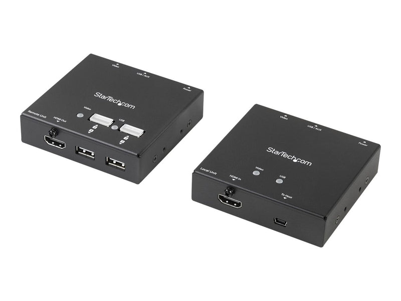 Startech HDMI Extender – 50m Reichweite, 4 USB-Ports
