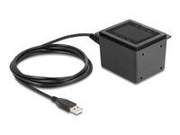 DELOCK USB Barcodescanner – 1D & 2D, kabelgebunden