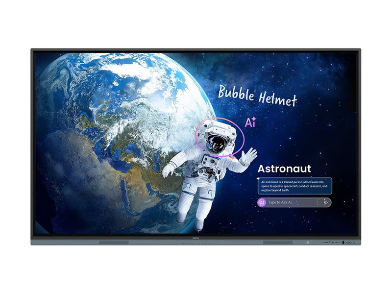 BenQ 86" Interaktiver Bildschirm – 4K-Auflösung, Touchscreen