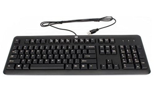 HP USB-Tastatur – Schweizer Layout, einfache Verbindung
