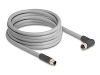 Delock M12 Kabel – 5m, robust und flexibel