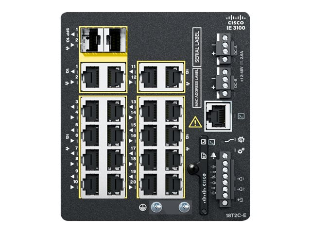 Cisco Netzwerk-Switch – 20 Anschlüsse, Gigabit Ethernet