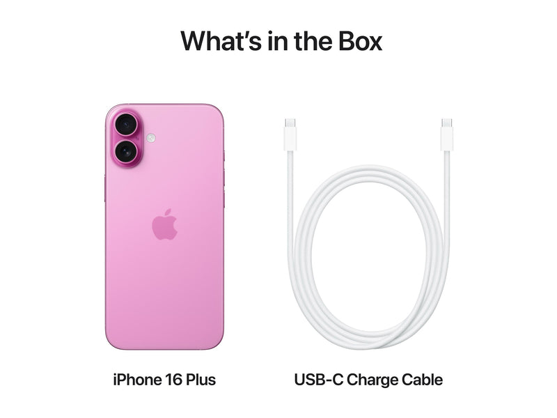 Apple iPhone 16 Plus – 5G, Dual-SIM, 128 GB Speicher