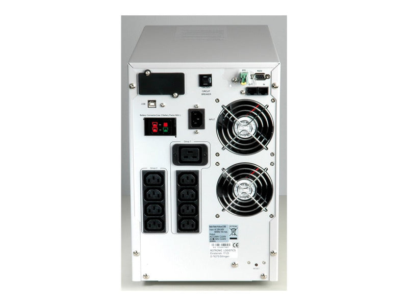 ROLINE USV ProSecureII 3000 – 3000 VA, LCD-Anzeige