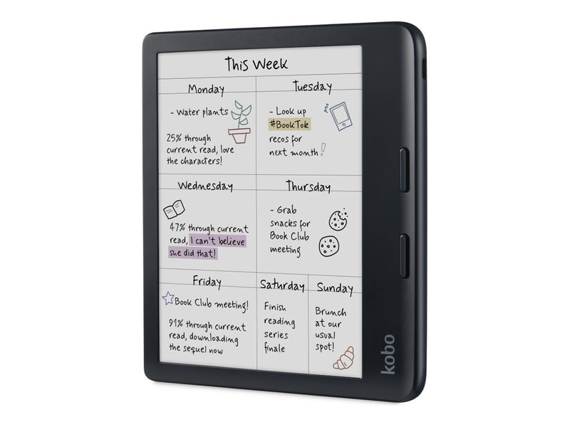 Kobo Libra eBook-Reader – 7" Farbdisplay, 32 GB Speicher