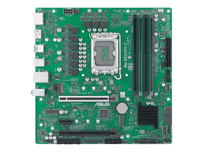ASUS PRO Motherboard – USB-C, Gigabit LAN