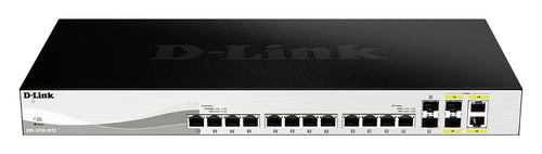 D-Link 16-Port Switch – 10G Ethernet, Smart Management