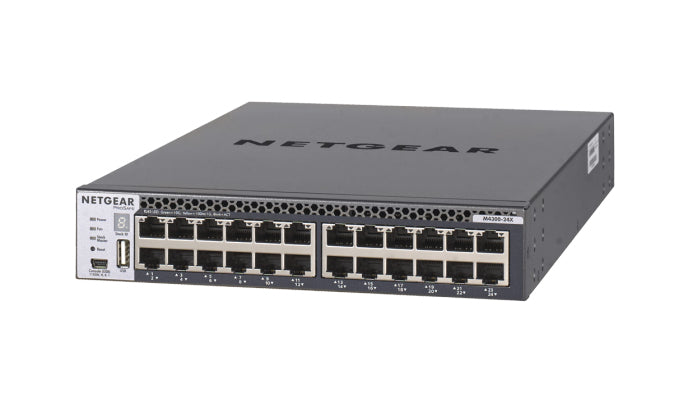 Netgear 24-Port Switch – 10-Gigabit, stapelbar