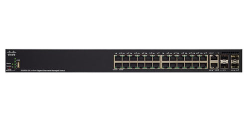 Cisco Managed Switch – 24 Ports, Stapelbar für Netzwerke