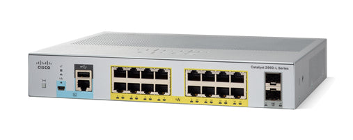 Cisco Switch – 16 Anschlüsse, Gigabit Ethernet, PoE+