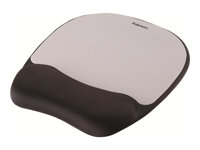 Fellowes Mauspad mit Handgelenkauflage – Memory Foam, rutschfest