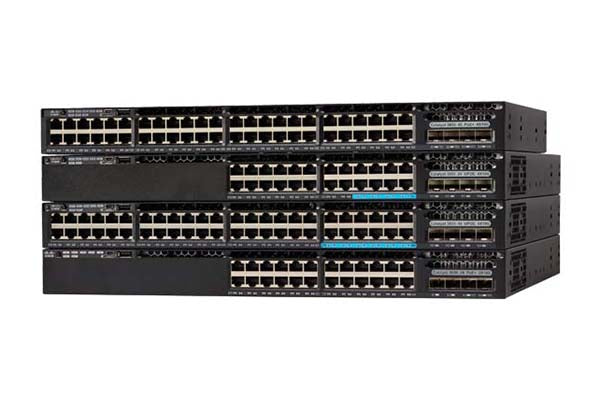 Cisco Netzwerk-Switch – 48 Anschlüsse, stapelbar, für KMUs