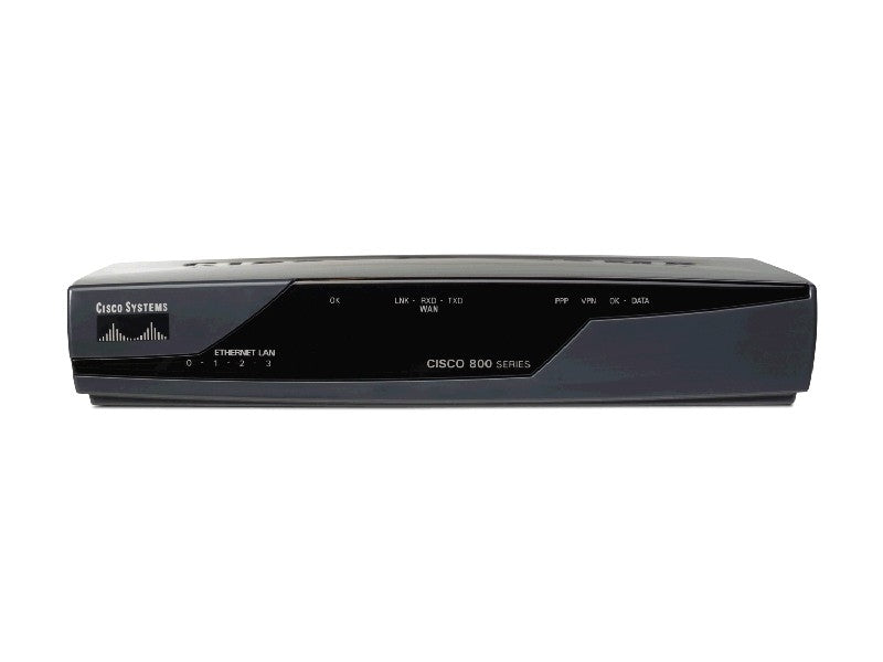 Cisco Router mit 4-Port-Switch – Sicherheit und VPN-Unterstützung