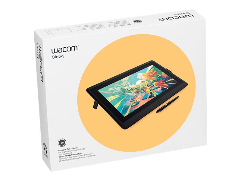 Wacom Cintiq 16 Grafik-Display – USB-C, HDMI-Anschluss