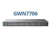 Grandstream Netzwerkswitch – 48 Anschlüsse, Gigabit Ethernet
