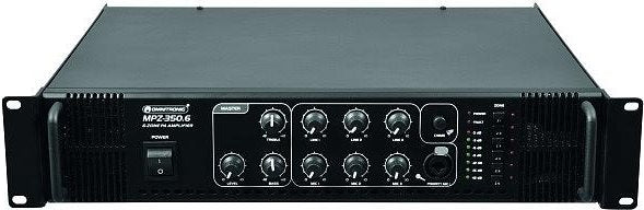 OMNITRONIC Audioverstärker – 350 W Leistung, Mikrofon-Eingang
