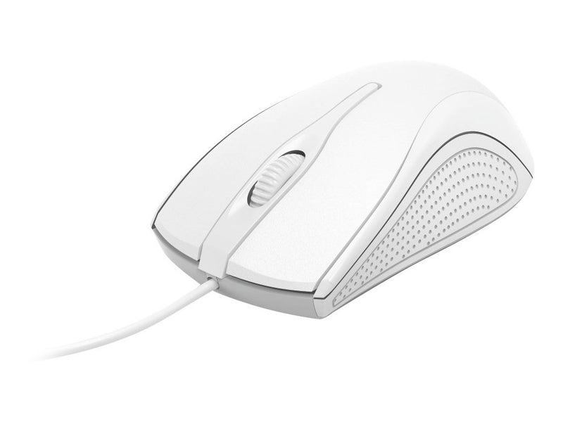 HAMA Optische 3-Tasten-Maus – Einfach, kabelgebunden, USB