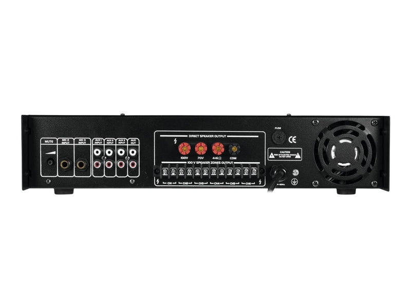 OMNITRONIC Mischverstärker – 180 Watt, 6 Zonen