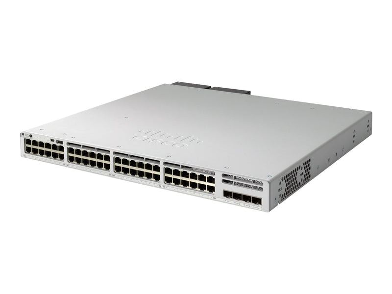 Cisco Netzwerk-Switch – 48 Anschlüsse, stapelbar, PoE+