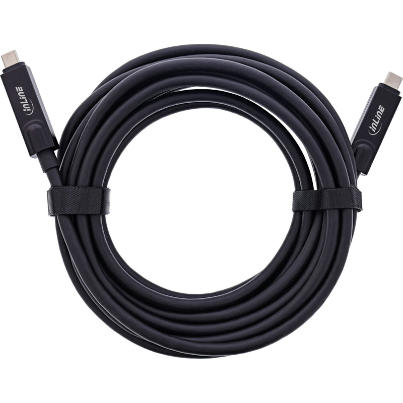 InLine USB-C Kabel – 15m, 8K Video, 60W Stromversorgung