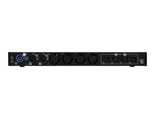 Omnitronic PA-Verstärker – 1200 W pro Kanal, Klasse D