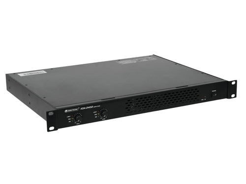 Omnitronic PA-Verstärker – 1200 W pro Kanal, Klasse D