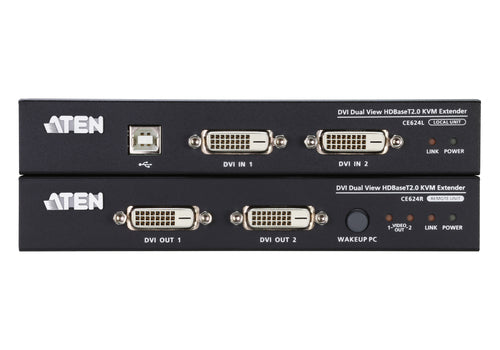 Aten KVM Extender – USB, Dual-View, bis 150m
