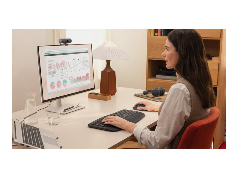 Logitech Signature Comfort Plus Tastatur-Maus-Set – Ergonomisch, leise