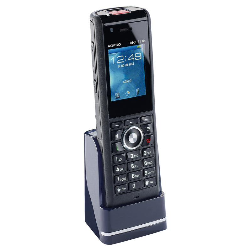 Agfeo DECT 65 IP Telefon – Robustes Design, Bluetooth