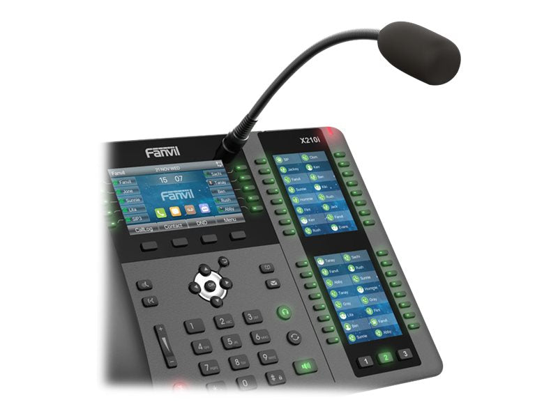 Fanvil VoIP-Telefon – Rufnummernanzeige, Dreiweg-Anrufe