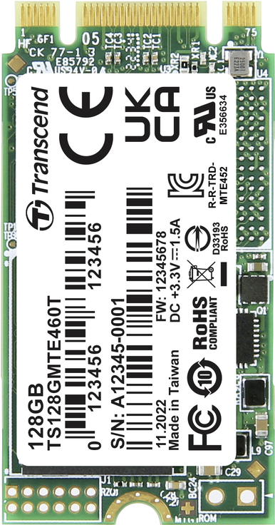 Transcend SSD 128 GB – Kompakte, schnelle Speicherlösung