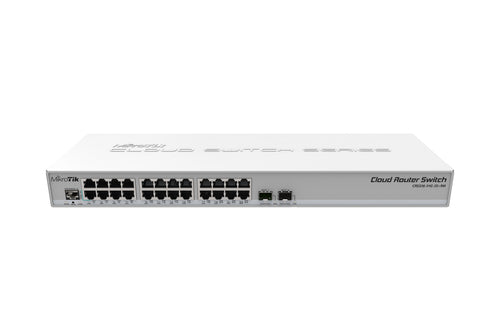 Mikrotik Cloud Router Switch – 24 Gigabit-Ports, 2 SFP+ für schnelles Netzwerk