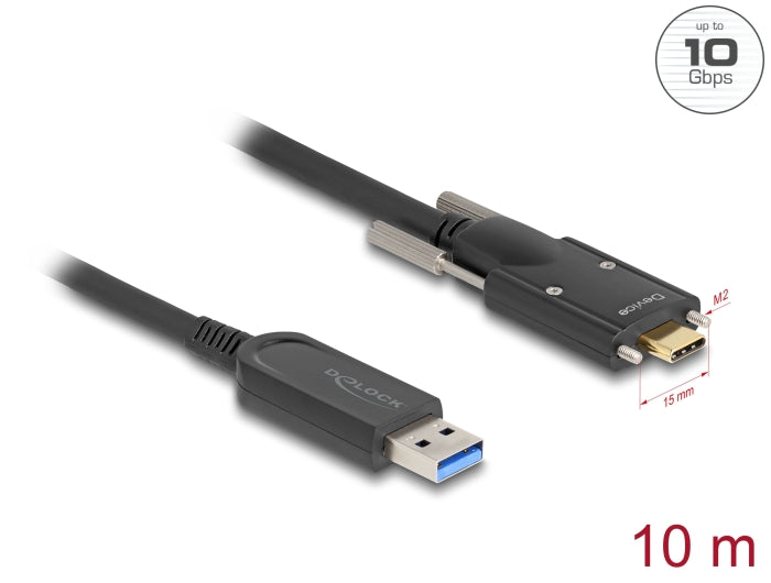Delock USB-Kabel 10 m – Schnelle Datenübertragung, robustes Design
