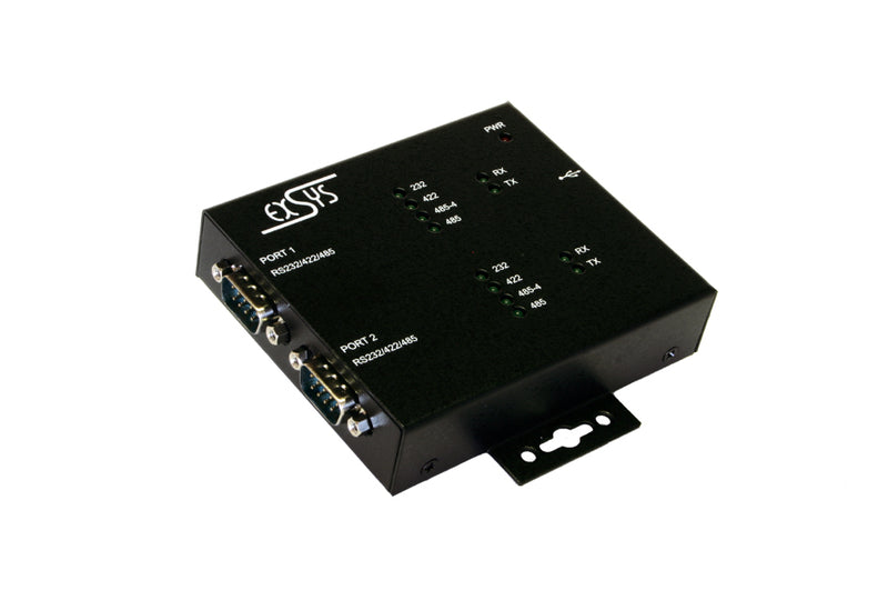 Exsys USB-Adapter – 2 serielle Anschlüsse mit Schutz & Isolation