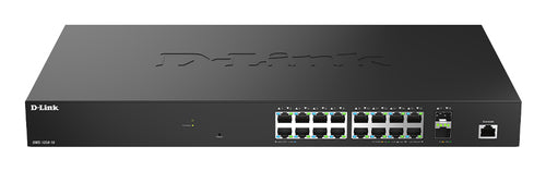 D-Link 18-Port Netzwerk-Switch – Smart Management, Multi-Gigabit