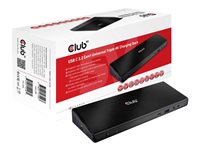 Club3D USB-C Dockingstation – Triple 4K, Laden, Netzwerk