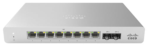 Cisco Meraki 8-Port Switch – Cloud-Management, PoE+ Unterstützung