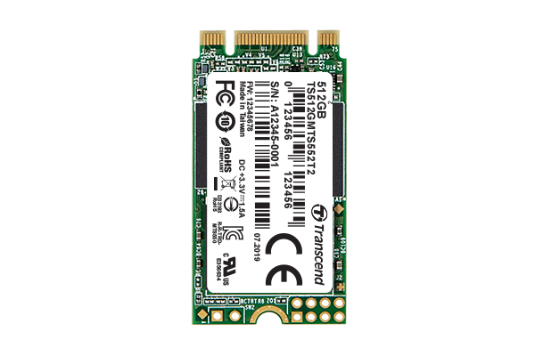 Transcend M.2 SSD – 128 GB schneller Speicher