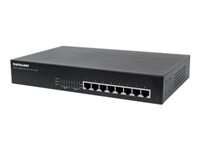 INTELLINET Netzwerk-Switch – 8 Ports, PoE+ für Stromversorgung