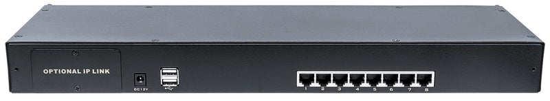 Intellinet 8-Port KVM-Switch – Modular, Rackmontage-fähig