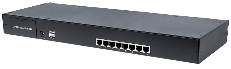 Intellinet 8-Port KVM-Switch – Modular, Rackmontage-fähig