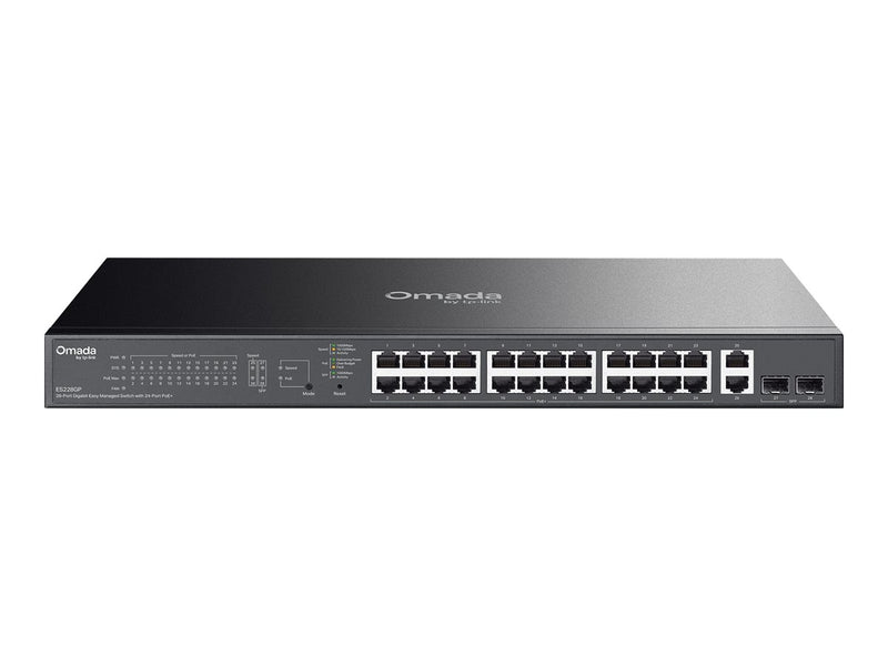 TP-LINK Omada 28-Port Switch – PoE+ für einfache Netzwerkverwaltung