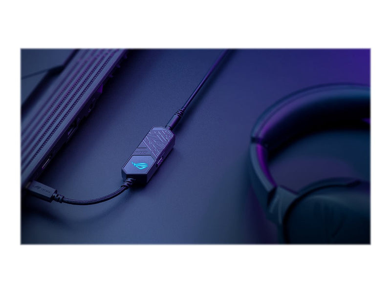 ASUS USB-C Soundadapter – Klarer Klang, Geräuschunterdrückung