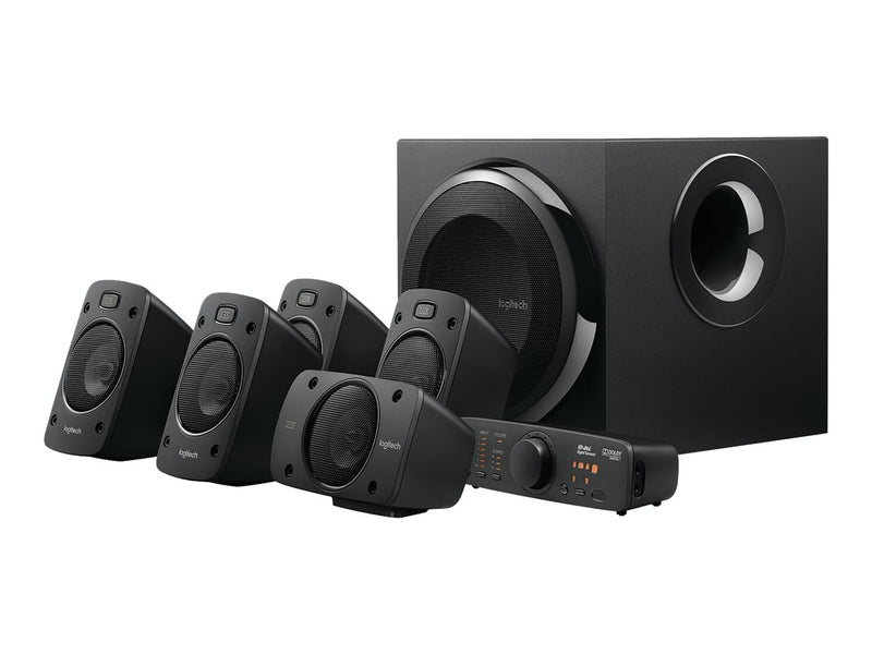 Logitech 5.1 Surround-Lautsprecher – Kinoqualität, THX-zertifiziert