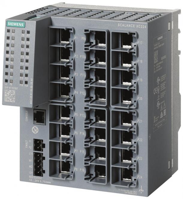 Siemens Netzwerk-Switch – 24 Ports für zuverlässige Verbindungen